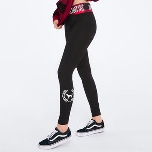 VS PINK LEGGINGS PLAID RARE‼️